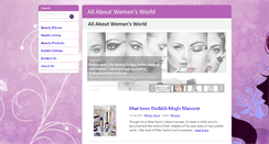 Desktop Screenshot of herworldbeauty.com